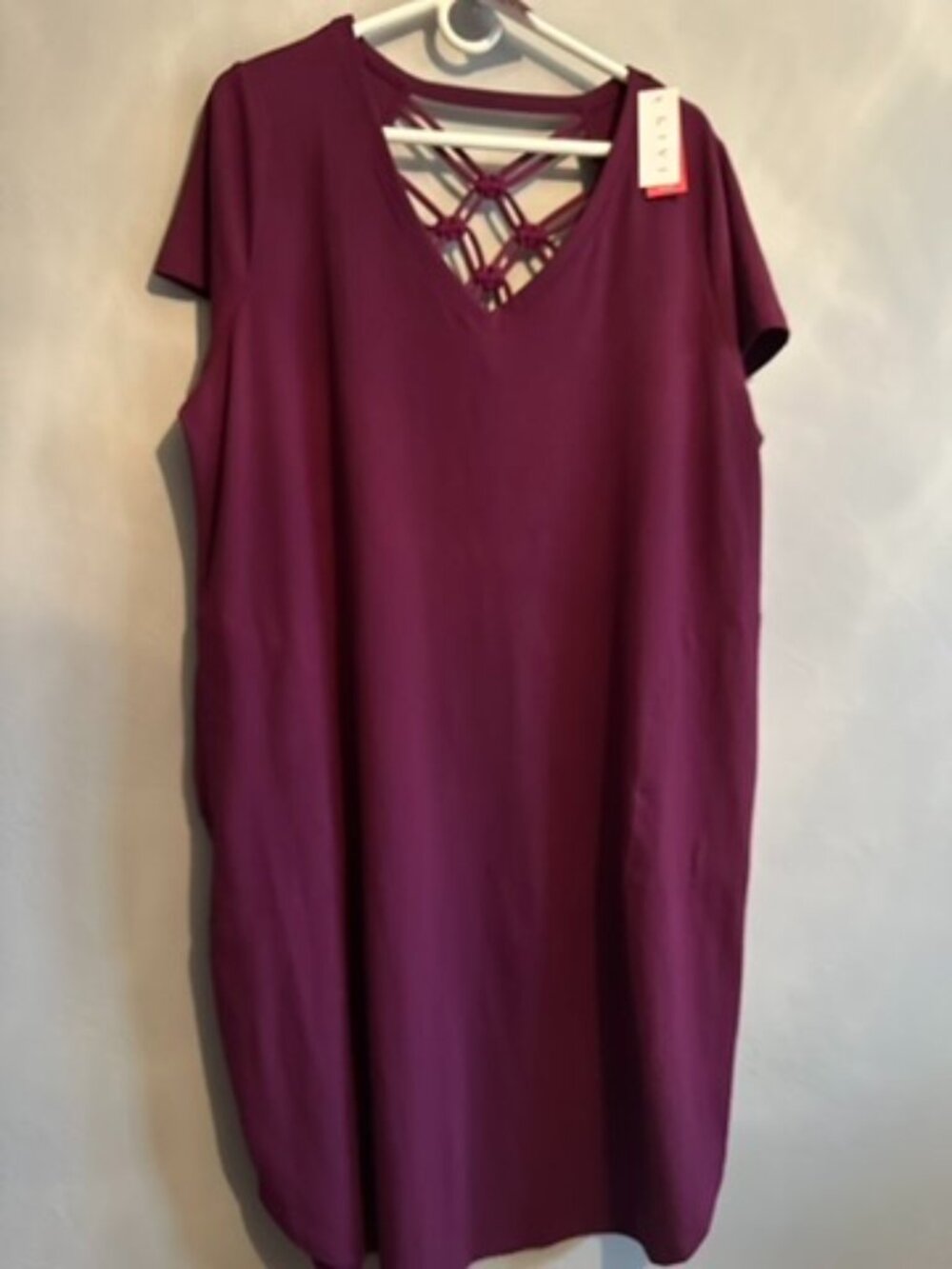 Livi Active Purple Athleisure Dress - Size 18/20 - NWT